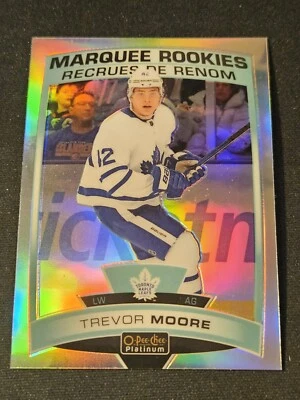 19-20 OPC Platinum Trevor Moore Marquee Rookie 🌈🌈🌈 Rainbow Variant  - Image 1 of 2