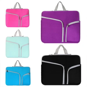 Laptop Sleeve Cover Notebook Laptop Case Handbag Carrying Bag For 10" -17"in - Picture 1 of 27