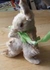 Vintage Real Fur Kangaroo, 8"