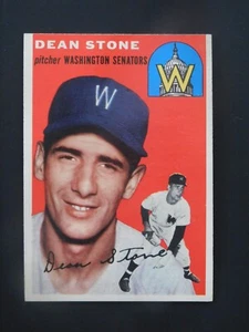 1954 Topps Baseball Card #114 Dean Stone (EX-MT) - Picture 1 of 2