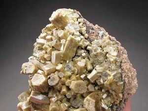 Vanadinite Touissit, Touissit Bou Beker Bergbaugebiet Orientalische Region Marokko - Bild 1 von 10