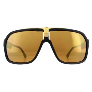 Carrera Sunglasses 1014/S I46 K1 Black Gold Gold Mirror - Picture 1 of 4