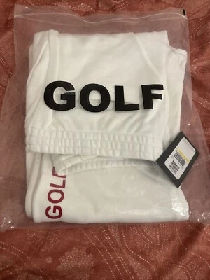 Converse Golf Le Fleur Sweat Pants White/Red Size Medium NEW - Image 1 of 4
