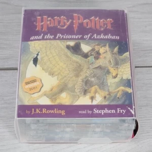 Harry Potter and the Prisoner of Azkaban Story Cassette Tapes Stephen Fry - Picture 1 of 6