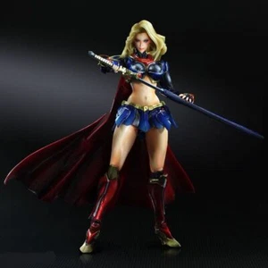 Figura de acción coleccionable de PVC Play Arts Supergirl personaje de película NUEVA SIN CAJA - Imagen 1 de 6