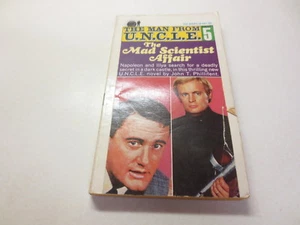 The Man From U.N.C.L.E. The Mad Scientist Affair #5 Ace Books G-581 vintage - Picture 1 of 7