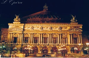 Postcard France Paris L’Opera Building Opera House L137 - Picture 1 of 4