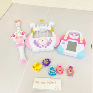 Healin' Good Precure Healing Stick Earth Windy Harp Healing Room Bag Set Toy JP - Picture 1 of 24