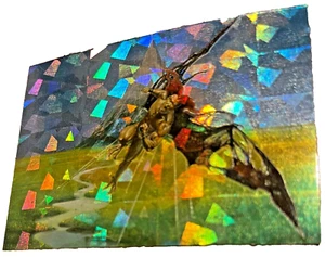 1996 Boris With Julie Bell Fantasy Art Bonus MagnaChrome Insert Alabaster City - Picture 1 of 3