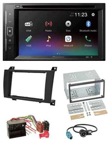 Pioneer Bluetooth MP3 USB 2DIN DAB DVD Autoradio für Mercedes SLK R171 2004-2011 - Bild 1 von 9