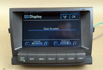 Lexus GX470 2007-2009 мульти дисплей навигации экран 86111-60200 оригинальный б/у - Изображение 1 из 4