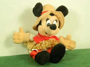 Disneyland Frontierland Minnie Beanie Puppe Stil 9" groß, ohne Karton - Bild 1 von 7