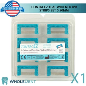 ContacEZ Teal Widener IPR Plus 8 Strips Orthodontic Interproximal Reduction - Picture 1 of 4