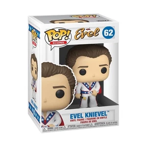 Funko Pop! Iconos Evel Knievel 62 abovedado nuevo - Imagen 1 de 3