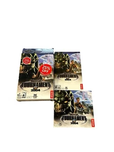Unreal Tournament 2004 PC Game Small Box Boxed CD Rom Atari CD Rom Epic 6 Disc - Picture 1 of 10