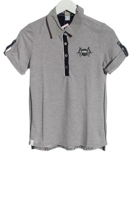 B.C. BEST CONNECTIONS Polo-Shirt Damen Shirt Gr. DE 38 hellgrau-schwarz - Bild 1 von 4
