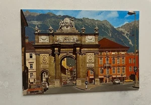 Innsbruck, The City Of The Olympic Games 1964-1976 The Triumph Arch Postcard - Picture 1 of 2