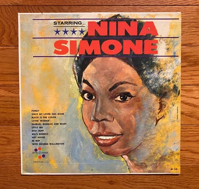 Nina Simone - Starring Nina Simone With George Wallington LP 1964 Pressing - Image 1 of 4