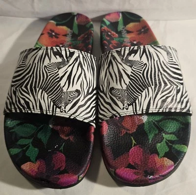 Резиновые горки для бассейна с принтом Johnny Was «Zebra» - Изображение 1 из 4