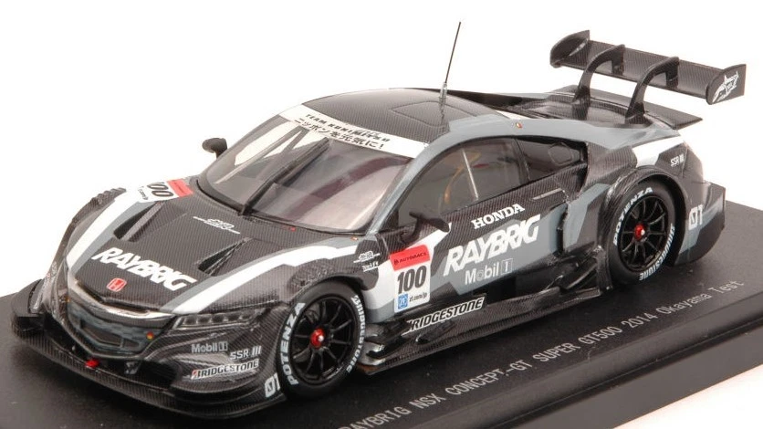 Honda NSX Concept-GT Super GT500 Okayama Test 2014 1 43 EBBRO 45091