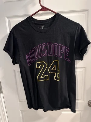 God Is Dope #24 Mamba Tshirt Kobe Bryant Small - Image 1 of 3