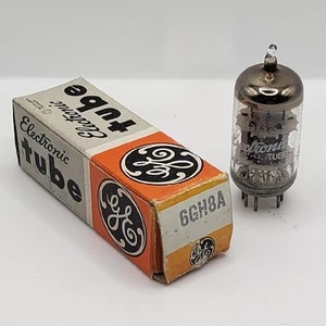 NOS GE Electronic Vacuum Tube 6GH8A Vintage Tested Good Radio TV #B - Picture 1 of 4