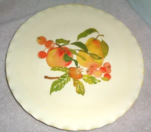 Plato redondo de fruta 13" CRATE BARREL Italia - Imagen 1 de 1