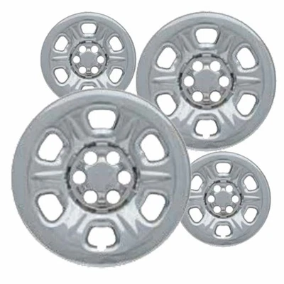 Set of 4 Chrome 15" Impostor Wheel Skins for 05-19 Nissan Frontier Rim Covers - Image 1 of 4