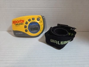 Sony Sports Walkman FM/AM Portable Radio SRF-M78 with Arm Band Tested - Picture 1 of 8
