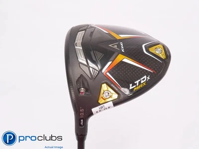 Left Handed COBRA LTDx MAX 10.5* DRIVER - UST LINQ Blue 7F4 Stiff Flex 451962 - Image 1 of 4