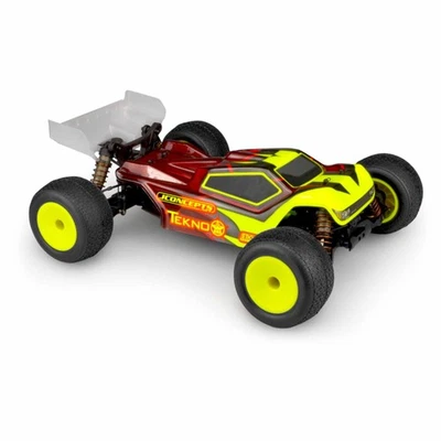 Carrocería transparente JConcepts Inc. Finnisher - Carrocerías de auto/camión Tekno ET410 JCO0385 Foto 1 de 4