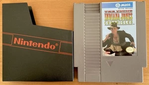NES The YOUNG INDIANA JONES CHRONICLES ~ Nintendo NES-YJ-USA Cart + Sleeve NTSC - Picture 1 of 14