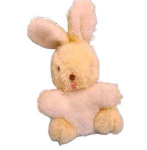 Bunny Plush Happiness Aid is a Toy by Well Made Rabbit Vintage Animal 1982 Foo - Picture 1 of 14