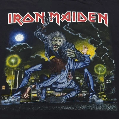 Camiseta Original Iron Maiden “Maiden Rules” Vintage XL - Nunca Usada/Lavada Foto 1 de 4