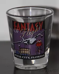 FANTASY OF FLUG Polk City, Florida Reise Souvenir 2 1/4" Schnapsglas - Bild 1 von 1
