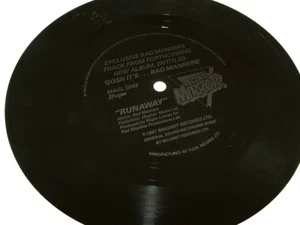 Bad Manners – Runaway – 7" RARE FLEXI-DISC – 1981 – MAGL 5043 - Picture 1 of 3