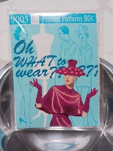 1940s Style Note Cards 6pc Set. Darling Divas. Printed Pattern Fashion Designer - Picture 1 of 5