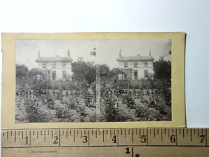 Boarding Home Dublin Irland Stereoansicht Killiney House um 1860 Jahre Y18752 - Bild 1 von 2