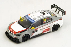 Spark Model CITROEN C-ELYSEE N.33 WINNER R2 MOSCOW WTCC 2014 MA QING HUA 1:43 - Foto 1 di 1