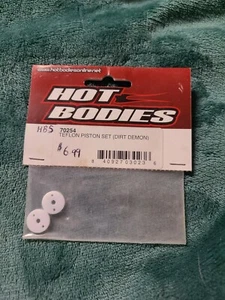 Vintage RC Hot Bodies Dirt Demon 70254 Teflon piston set HPI - Imagen 1 de 1