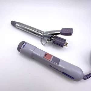Vtg Vidal Sassoon VS 195 Quick Change Curling Iron 3/4 in. Barrel Auto Shut Off - Picture 1 of 7