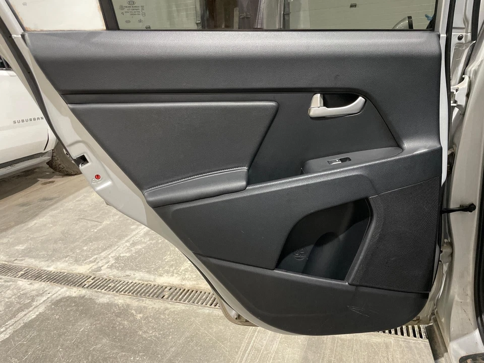 2014 - 2016 Kia Sportage Driver LH Left Black-WK Rear Door Trim Panel - Image 1 of 4