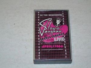STEVIE RAY VAUGHAN & DOUBLE TROUBLE - In The Beginning - 1992 UK Cassette - Picture 1 of 5