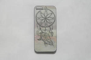 iPhone 5 5s Hülle Case Cover Traumfänger Cool Art Wolken - Bild 1 von 3