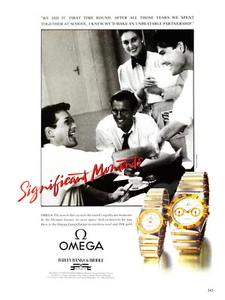OMEGA WATCH MAGAZIN Promo Ad #004 ORIGINAL 1991 VINTAGE - Bild 1 von 2