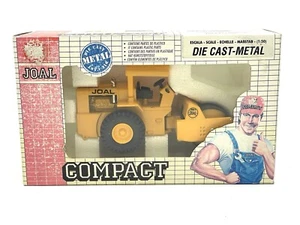 VINTAGE#Joal Compact Caterpillar 1:50 Steam Roller Die Cast Rare#NIB D - Imagen 1 de 3