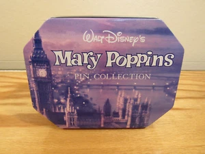 Walt Disney’s Mary Poppins Pin Collection comes In tin with 6 pins -A- - Picture 1 of 13