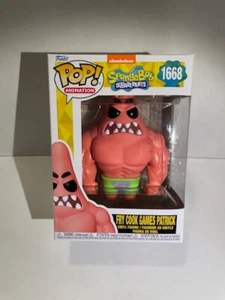 Funko POP! : Spongebob Squarepants "Fry Cook Games" Patrick # 1668 - New - Picture 1 of 6