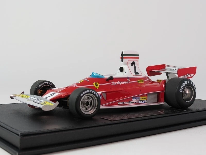 GP Replicas Ferrari 312 T #2 Clay Regazzoni winner USA West GP 1976 1/18 GP026D - Immagine 1 di 4