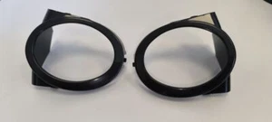 Pair of 2 Fog Light Covers/Caps for BMW 3 Series E46 98-05 MT2 Bumper - Picture 1 of 7